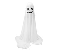 Generic Fantasma in Tessuto Illuminato Unico con Luce a Corda Regolabile in Altezza per la Decorazione del Portico di Casa 3-5 Piedi