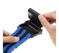 Generic Fasce per Limitare il Flusso Sanguigno, Confezione da 2, Cinghie per Allenamento per Occlusione, con Fasce Elastiche Spesse e Larghe, per Allenamento su Braccia e gambe. (blu)