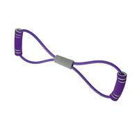 Generic Fascia di Resistenza in PVC a Forma di 8 per lo Stretching di Spalle e Collo a Casa, Allevia il Disagio e L'affaticamento, Attrezzatura Fitness Portatile per Allenarsi Ovunque, 1,4 Once