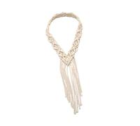 Generic Fascia per capelli Boho, copricapo da sposa, copricapo da sposa, accessori per capelli intrecciati per feste di fidanzamento all'aperto, tempo libero, Lunghezza Totale 40 Cm
