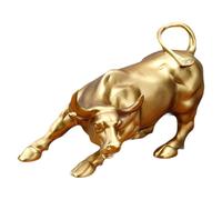 Generic Feng Shui Ornamento in resina a forma di bue, 19,5 x 13 x 13 cm, versatile per armadio