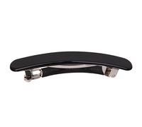 Generic Fermaglio Capelli Donna Barrette Primavera Acrilico Clip Stabile Design Elegante Pratico Da Portare Adatto per Donne Ragazze Signore Viaggi, Nero, 9 x 1.3 cm
