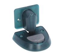 Generic Fermaporta Adesivo Antivento per Porta da Pavimento Supporto per Porta di Aspirazione a Terra Tappo Meccanico per il Fondo del Supporto Antivento per WC Domestico ABS POM Metallo