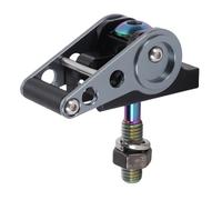 Generic Filla a Rilascio Rapido C per Bici Pieghevoli, Morsetto di Cerniera di Blocco/Sblocco da 1 Secondo, Accessorio per Bici Pieghevole Sicuro (Ti colore)