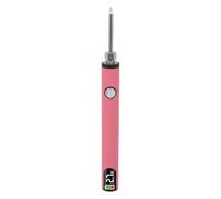 Generic Filo Digitale Penna Brucia, Kit di Combustione del Filo con la Luce LCD con Cavo USB per Perle (PINK)