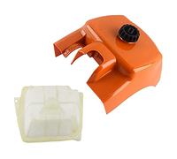Generic Filtro Dell'aria con Coperchio Della Scatola Del Carburatore per MS361 MS341