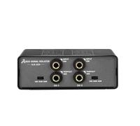 Generic Filtro di Isolamento del Rumore Audio Isolamento Indipendente a Doppio Canale Guadagno Regolabile per Microfoni Mixer Corpo in Metallo per Registrazioni Professionali di Spettacoli Dal Vivo