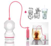 Generic Filtro e Infusore per tè per Deliziose Birre Fatte in Casa, Design in Silicone Colorato, Antiaderente e Facile da Pulire, 1 unità (PINK)
