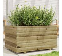 Generic Fioriera da Giardino 90x60x49,5 Cm in Legno di Pino Impregnato, Profonda e Abbastanza Larga per le Tue Piante Preferite, da montare.