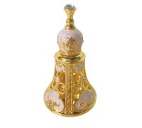 Generic Flacone per Profumo Compatta | Stile Vintage Ornamentale, Bottiglia, Ricaricabile, Bottiglie da, per Toeletta, Comodino, Collezionisti, Bianco