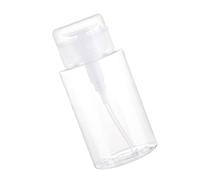 Generic Flacone Vuoto per Pompaggio, Flacone Erogatore a Pressa, Copertura Antipolvere Ricaricabile per Solvente per Unghie (200ML)