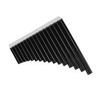 Generic Flauto di Pan con Chiave C per Principianti con Borsa per il Trasporto e Manuale Utente per Bambini e Adulti, Materiale ABS per L'apprendimento della Musica (BLACK)