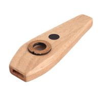 Generic Flauto Kazoo in Legno, Strumento a Fiato con Bocca a Diaframma Splendidamente Realizzato per Accompagnamento di Chitarra