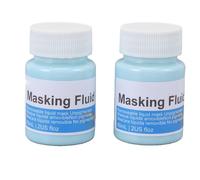 Generic Fluido per Mascheratura Blu per Acquerello Easy Peel per Pittura e Progetti Artistici 2 Pezzi 60 Ml Liquido Ad Asciugatura Rapida