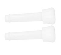 Generic Fodera per Latte 2 Pezzi Fodera per Mungitrice in Silicone, Parti di Ricambio Morbide e Sicure per Tettarelle Nell'industria Dell'allevamento, Grado Alimentare 17x6 Cm, Non Tossico