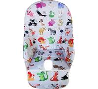 Géneric Fodera per seggiolone Universale, Fodera per Cuscino per seggiolone, Imbottitura per seggiolone Universale, Cuscino per seggiolone in Pelle PU per Chicco, per Peg-Perego (D)
