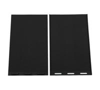 Generic Fogli per Pressa per Cera D'api Pressa per Fondotinta Flessibile in Silicone Durevole per la Produzione di Favi, 2 Pezzi per Cera D'api Efficiente per Apicoltori Materiale: Silicone, (BLACK)