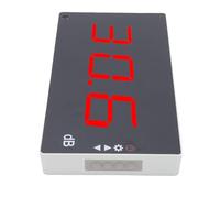 Generic Fonometro, Strumento di Misurazione Digitale del Volume del Rumore con Display LCD da 3 Pollici, Misuratore di Rumore Sospeso a Parete con Allarme Sonoro, Gamma DB