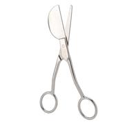 Generic Forbici Applique, Forbici Duckbill a Duckbill Scissors Applique Ricami Curve con Doppia Maniglia Offset Curva Piegata 6 Pollici per Cucitura da Ricamo a Tufting
