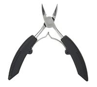 Generic Forbici per la Pelle Professionali, Taglierina per la Pelle, Unghie Alle Gambe (BLACK)