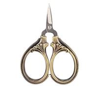 Generic Forbici Tascabili retrò Vintage Verde per Tagliare Tessuti e Progetti Fai da Te, Design Ergonomico, Acciaio Inossidabile, 1,7 X 2,4 Pollici