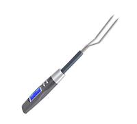 Generic Forchetta Termometro Digitale per Carne con Sonda in Acciaio Inossidabile 304 Ad Alta Precisione per Carni Perfettamente Cotte a Casa