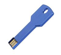 Generic Forma Chiave Disco di Memoria USB Dal Design Unico per un Trasferimento Rapido dei Dati, Disco U Blu per Applicazioni su Computer e Auto (8GB)