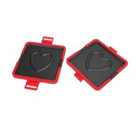 Generic Forno a Microonde, Tostapane a Microonde Non Stick Compatto per Hotel Domestici (rosso)