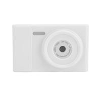 Generic Fotocamera Digitale 1080P 48MP, Batteria a Lunga Durata Resistente All'acqua e Alla Polvere per Studenti di Fotografia di Viaggio, Materiale ABS (WHITE)