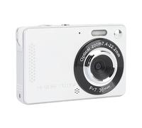Generic Fotocamera Digitale 1080P Compatta Portatile Piccola Fotocamera per Studentessa Ragazza Ragazzo per Viaggiare Laurea Matrimonio ABS 1 Pz (SILVER)