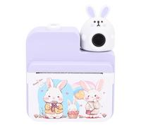 Generic Fotocamera Digitale con Stampa Istantanea 1080P con Stampa Veloce e Funzioni Divertenti per L'uso Quotidiano (PURPLE)