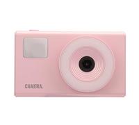 Generic Fotocamera Digitale, Fotocamera da Viaggio Portatile 4k 48 MP Over 20 Filtri Anti Shake Fill Light per la Fotografia di Paesaggio (PINK)
