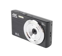 Generic Fotocamera HD, Facile da Usare, Luce di Riempimento Incorporata, Custodia in Plastica per Fotocamera con Zoom Digitale 16X da 44 MP per la Fotografia (BLACK)