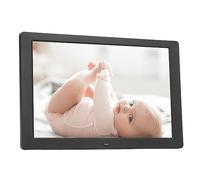 Generic Frame di Foto Digitale da 12,1 Pollici, Schermata di Espansione Multi-interfaccia Schermata da 1280p Immagine Elettronica di Panoramica Video con Telecomando per l'hotel per l'hotel (Spina