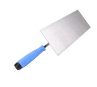 Generic Frattone Piatto in Acciaio Inossidabile con Impugnatura in Gomma per Finiture Lisce su Calcestruzzo e Intonaco 180 X 105 Mm 1 X