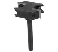 Generic Fresa per spianatura di pannelli di rivestimento CNC, gambo 1/4 di pollice, diametro di taglio 1-1/8 di pollice, inserto in carburo, fresa per spianatura di lastre