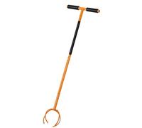 Generic Fresatrice Manuale Facile da Usare per Aerare e Coltivare il Terreno Nei Giardini Sul Retro, Ferro Leggero e Spugna, Comodo Design per Riporre gli Oggetti, 97x29,8x17 Cm