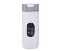Generic Frullatore Portatile Ricaricabile USB Spremiagrumi Efficiente Tritaghiaccio per Ufficio Domestico Bianco