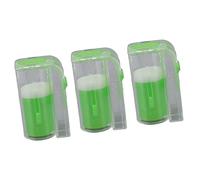 Generic Gabbia per Marcare le Api Regine, Resistente e Leggero Cattura Api con una Sola Mano per Etichettare Facilmente le Regine, Plastica, 3 Pezzi (GREEN)