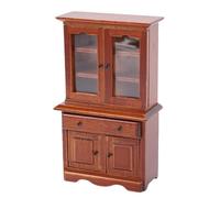 Generic Gabinetto della Casa delle Bambole, Mini Mobili in Legno Modello di Arredamento in Miniatura Accessori per la Casa delle Bambole