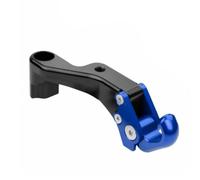 Generic Gancio Appendiabiti Ribaltabile in Alluminio con Morsetto Stabile per Casco Borsa Oggetti Quotidiani Adatto per cicletta Pendolarismo,