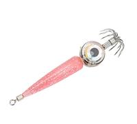 Generic Gancio Leggero per Esca per Pesci con LED Ad Alta luminosità per la Pesca D', Leggero e Resistente per L'uso in Mare e in Acqua Dolce (PINK)