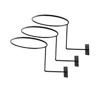 Generic Gancio per Casco in Metallo 3 Pezzi, Porta Casco, Porta Casco, Supporto a Parete per, 04