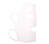 Generic Gancio per L'orecchio Panda Riutilizzabile in Silicone Copri Facciale Che Previene L'evaporazione del Siero per Idratante Adatta a Qualsiasi Tipo di Pelle Bianco