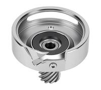 Generic Gancio Rotante per Navetta in Acciaio Inossidabile per 90S SEQS6000 XL400 Che Sostituisce Esattamente la Parte Vecchia per Cuciture Lisce