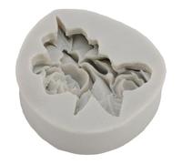 Generic Gardenia Candle Silicone Flower Forma per Bombe da Bagno in Resina Artigianato di Argilla