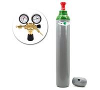 GENERIC Gas Bottle with Reducer Pure 4.8 Argon (100%) Welding Gas 10 litri TIG/TIG MIG 2.1 m3