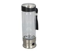Generic Generatore di Acqua di Idrogeno Bottiglia D'acqua Alcalina Portatile 1200-1400PPB per Viaggi in Ufficio a Casa, Vetro Ad Alto Borosilicato