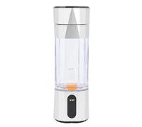 Generic Generatore di Acqua Idrogeno a 2 Livelli Elettrolisi PEM Tecnologia Ionizzatore per Esercizio di Viaggio per Ufficio 208 Ml (SILVER)