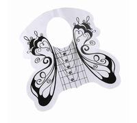 Generic Generic 100 Punte in Gel per Estensione Precisa della Forma Ovale delle Unghie per Acrilico e UV, Guida Alla Forma Autoadesiva per Nail Art a Casa, Uso Professionale (#6) (#6)